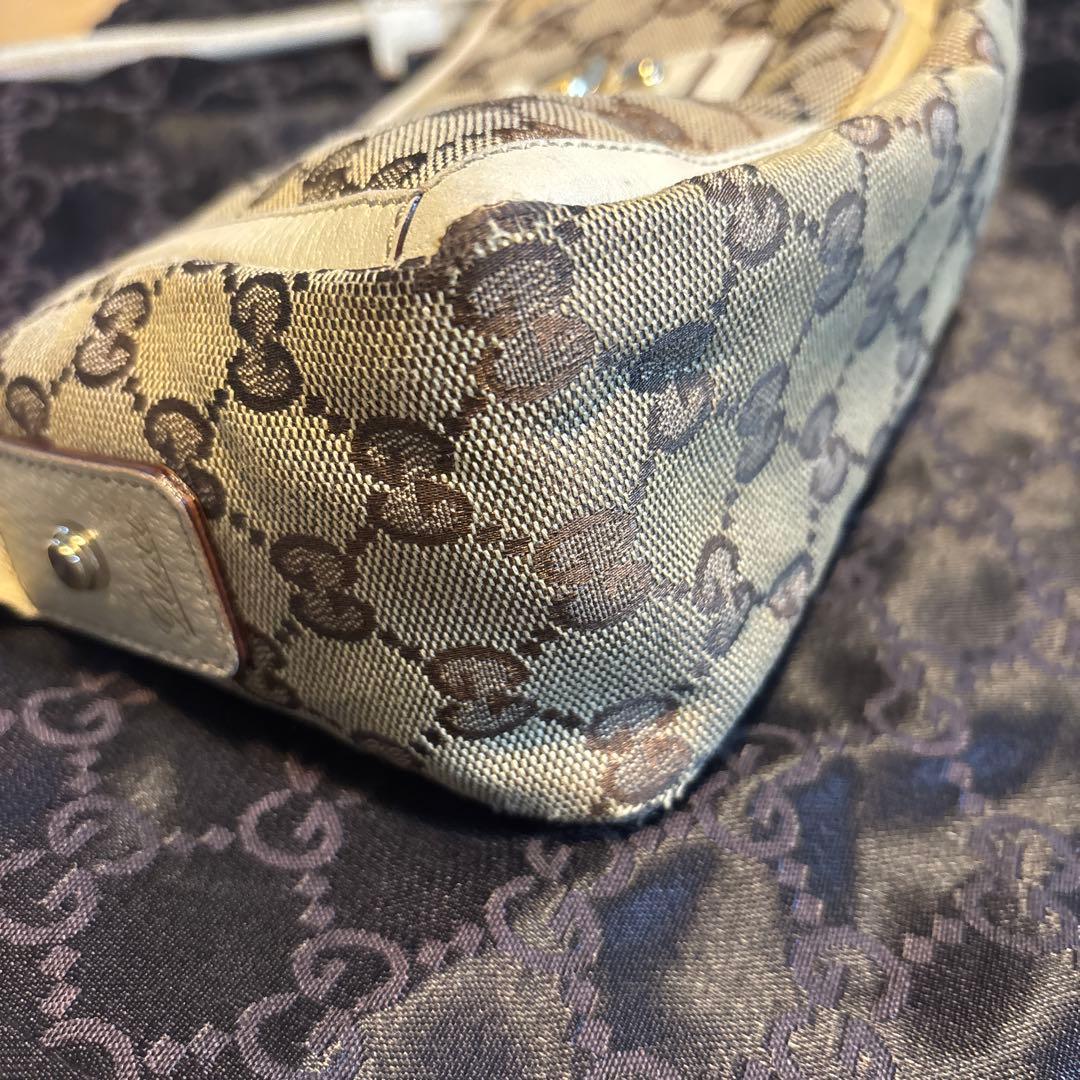TETSU様　GUCCI アビー ベージュ ホワイト ワンショルダー