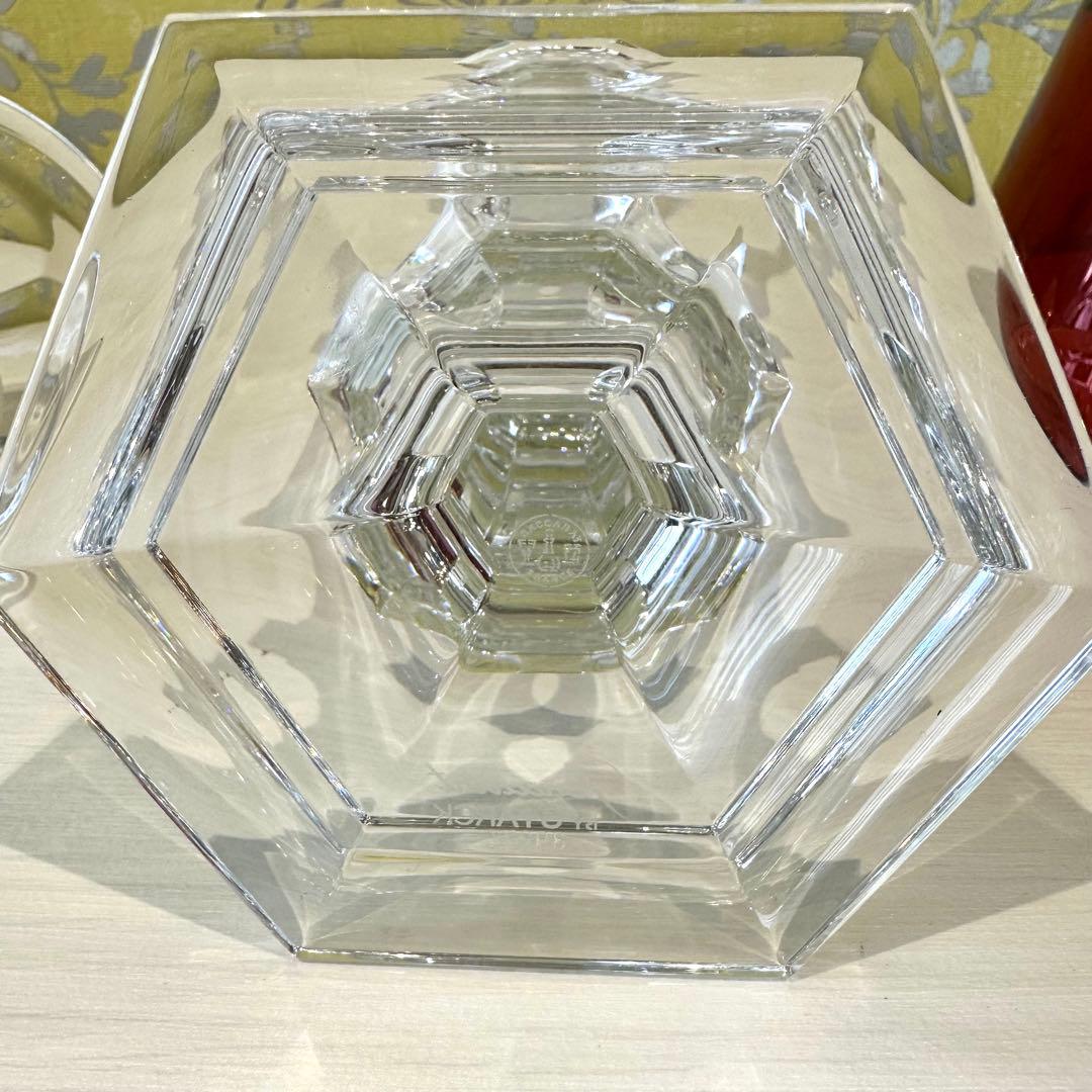 メルカリ市お値下中！BaccaratバカラアワファイアーキャンドルスタンドRED