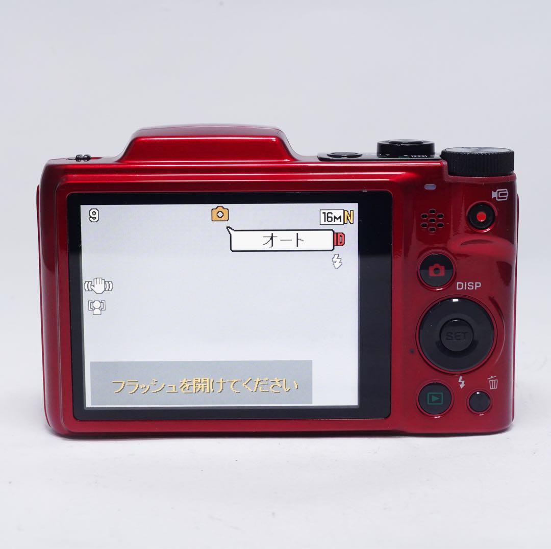 極美品 動作確認済み CASIO EXILM EX-H50 レッド コンデジ