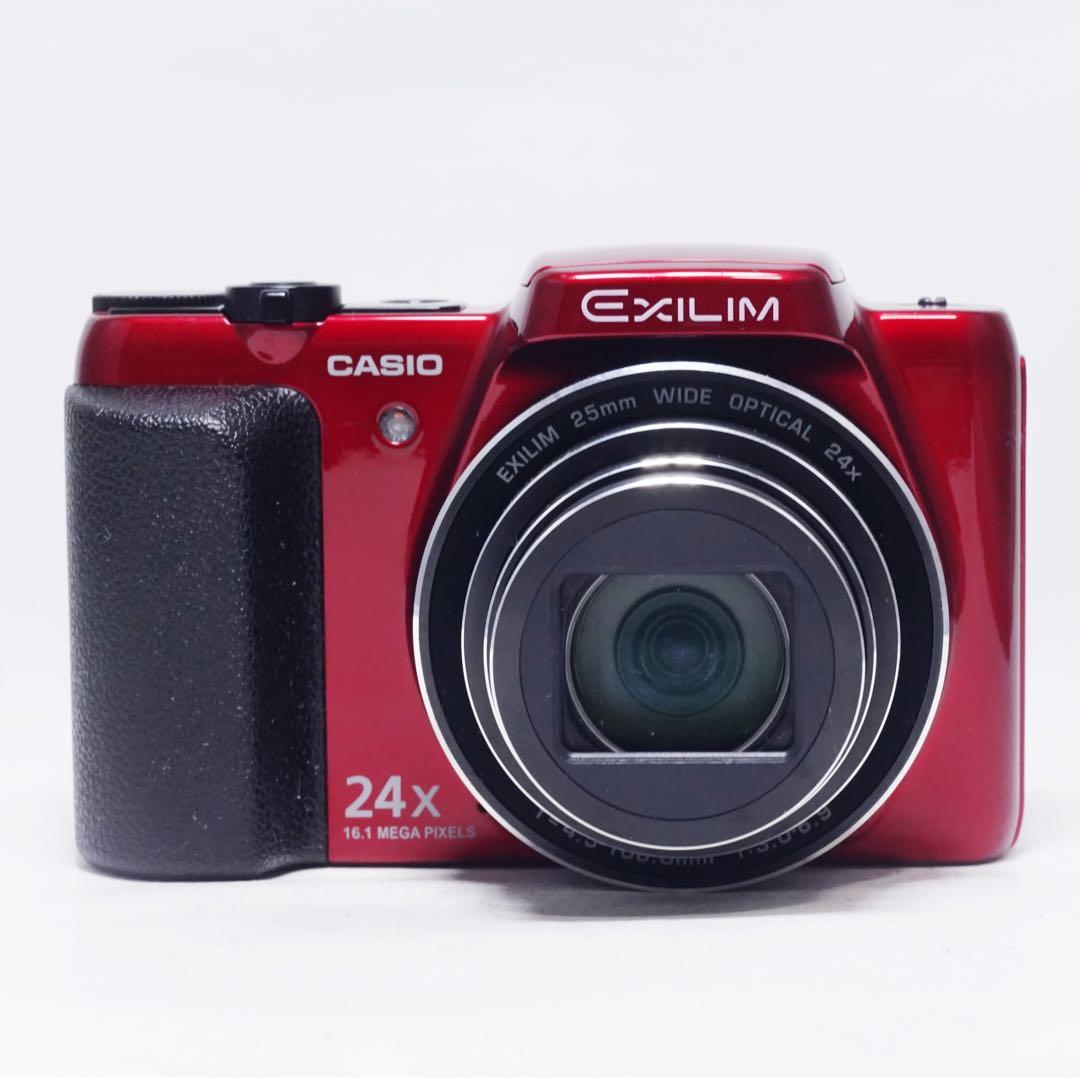 極美品 動作確認済み CASIO EXILM EX-H50 レッド コンデジ
