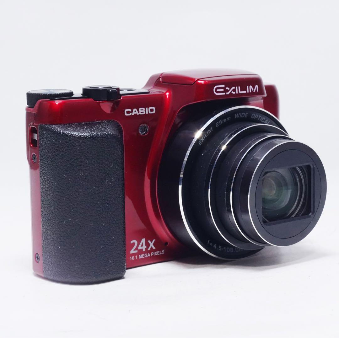 極美品 動作確認済み CASIO EXILM EX-H50 レッド コンデジ