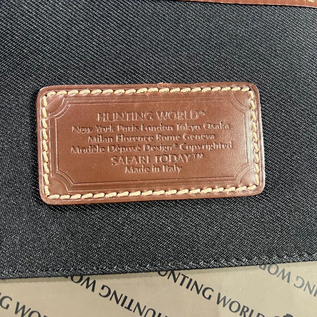 HUNTING WORLD ハンティングワールド ショルダーバッグ ブラック