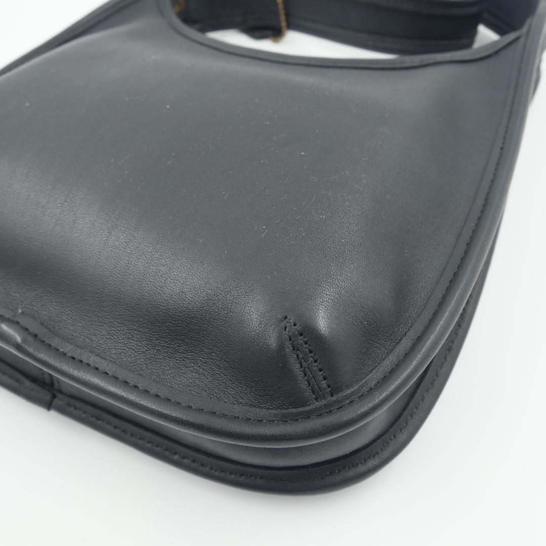 Coach　オールドコーチ　グラブタンレザー　ショルダーバッグ　ブラック