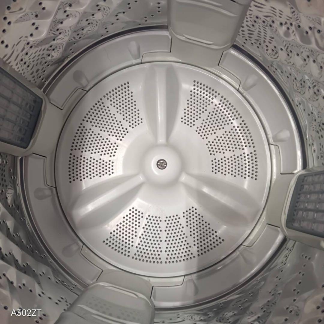 384 関東配送　大型洗濯機　容量10キロ　エコナビ搭載　大人気モデル　極美品