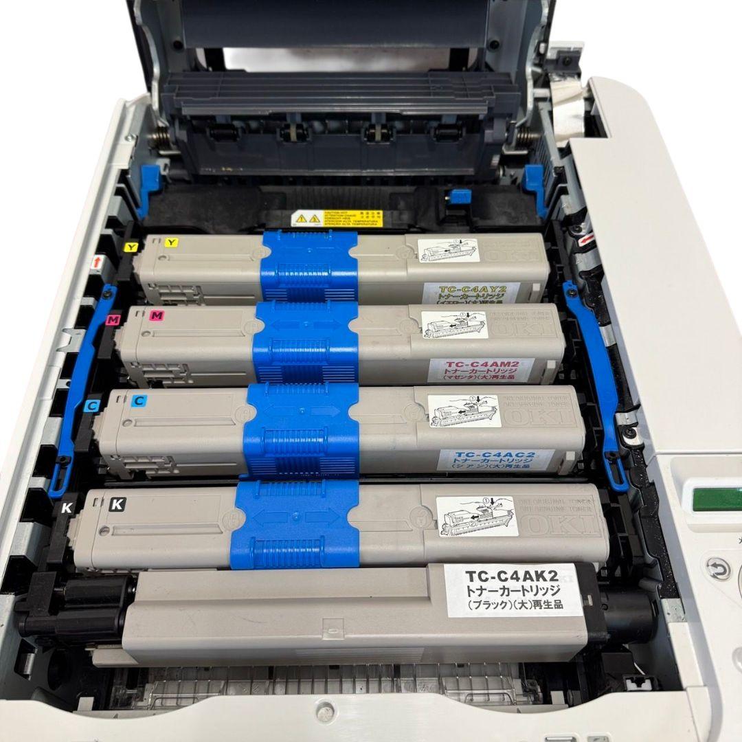 【動作品】OKI レーザーカラープリンター COREFIDO2 C332dnw