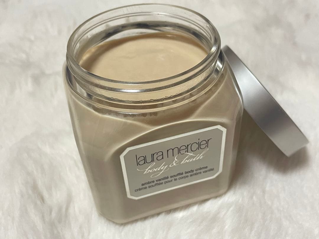 Laura Mercier ボディクリーム アンバー バニラ 300g