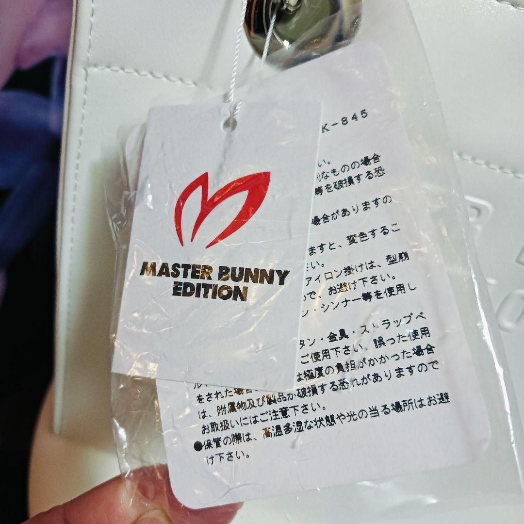 新品未使用★パーリーゲイツ マスターバニー カートバッグ フェイクファーハンドル