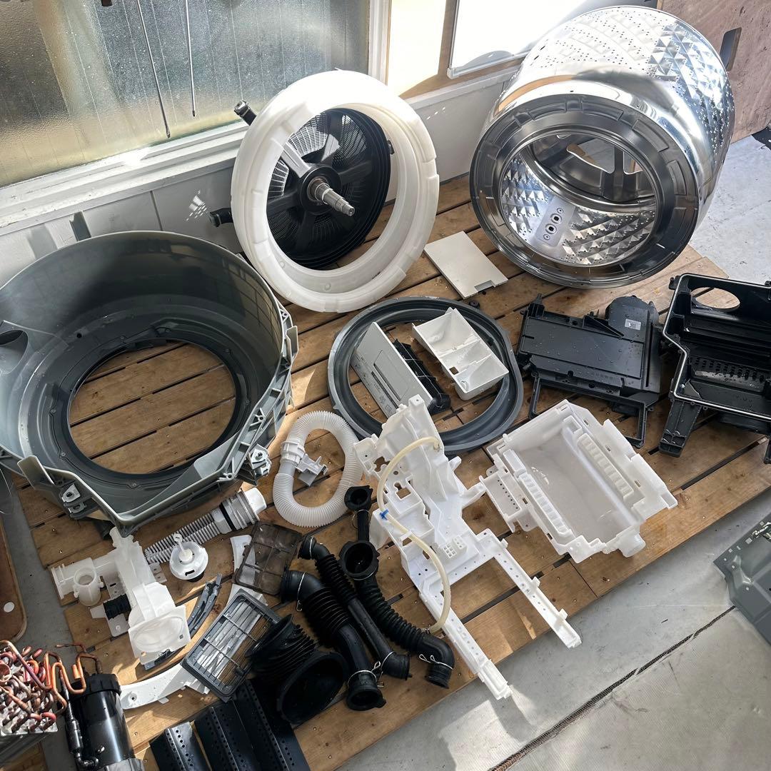 Panasonic NA-LX113AL ヒートポンプ 分解洗浄　ドラム式洗濯機