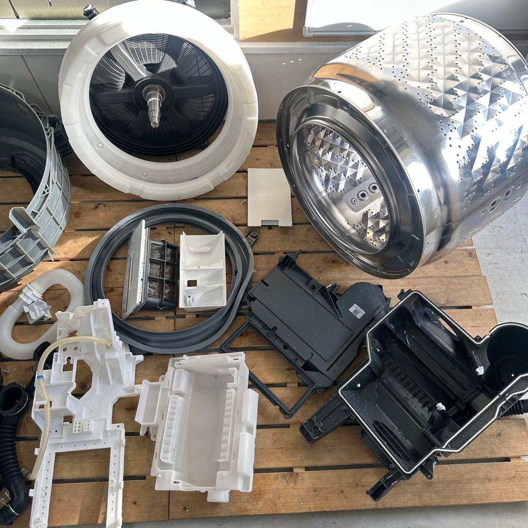 Panasonic NA-LX113AL ヒートポンプ 分解洗浄　ドラム式洗濯機