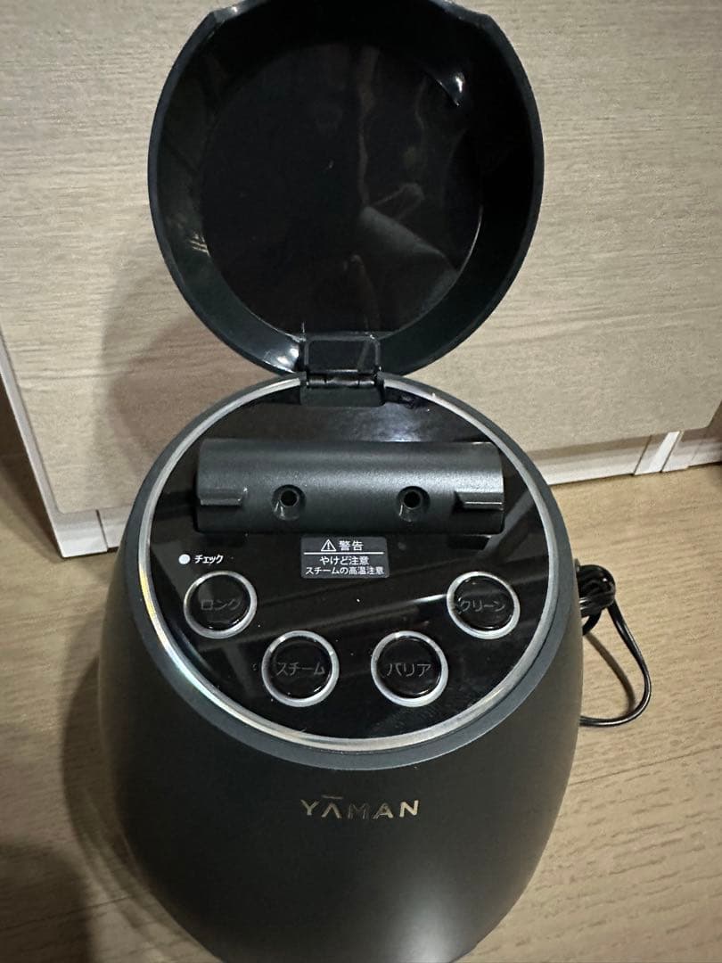 ヤーマン 毛穴ケアスチーマー ブライトクリーン ブラック IS98B