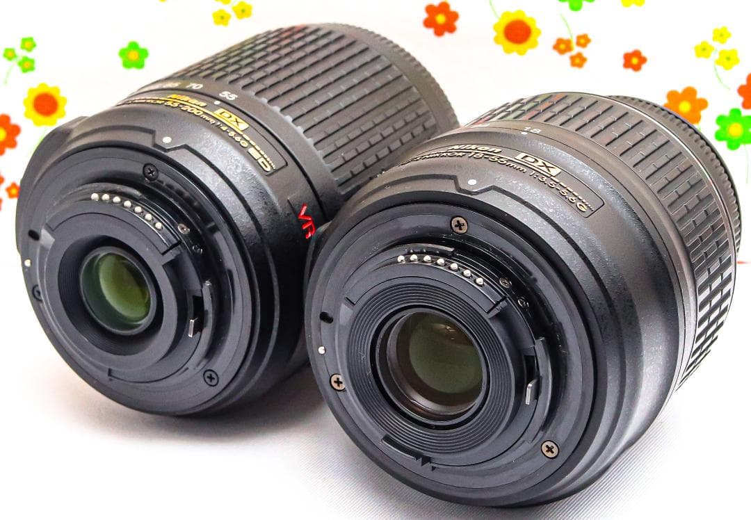 ニコン Nikon D3200☆ダブルレンズ☆スマホに送れる！☆初心者おすすめ！