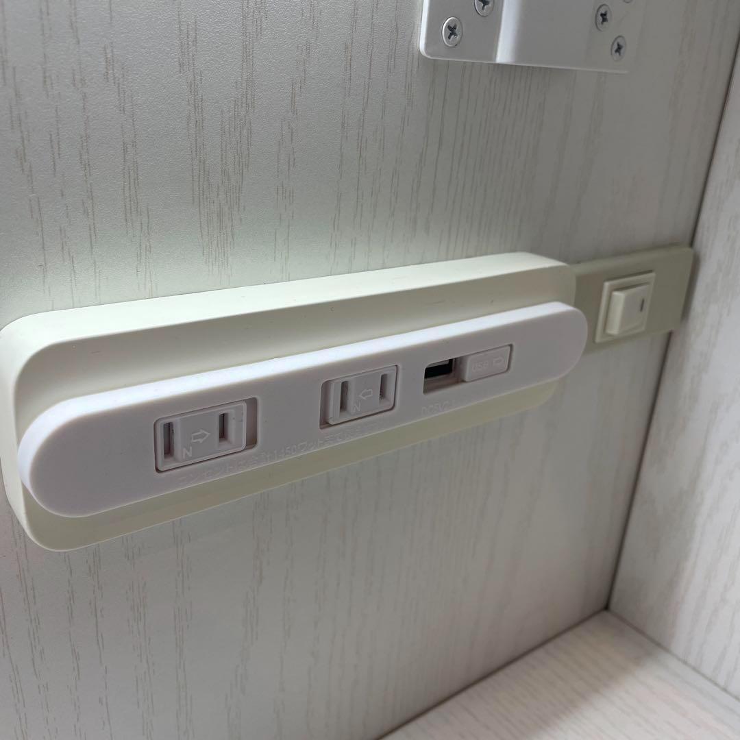 中古 おこもり個室デスク幅90 オフィス デスク 机 つくえ ホワイト ①②