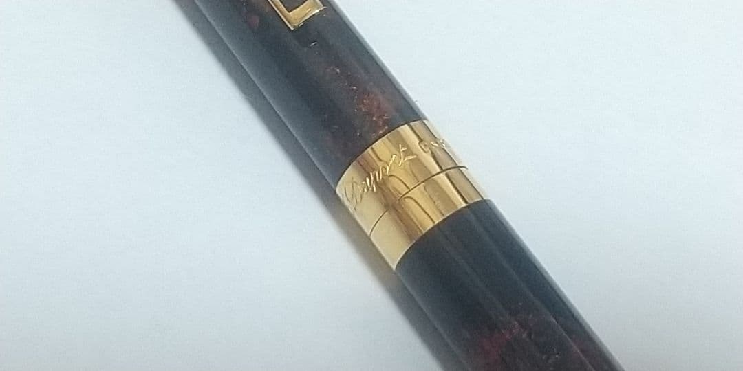 デュポン ボールペン ツイスト式 モンパルナス マーブル柄