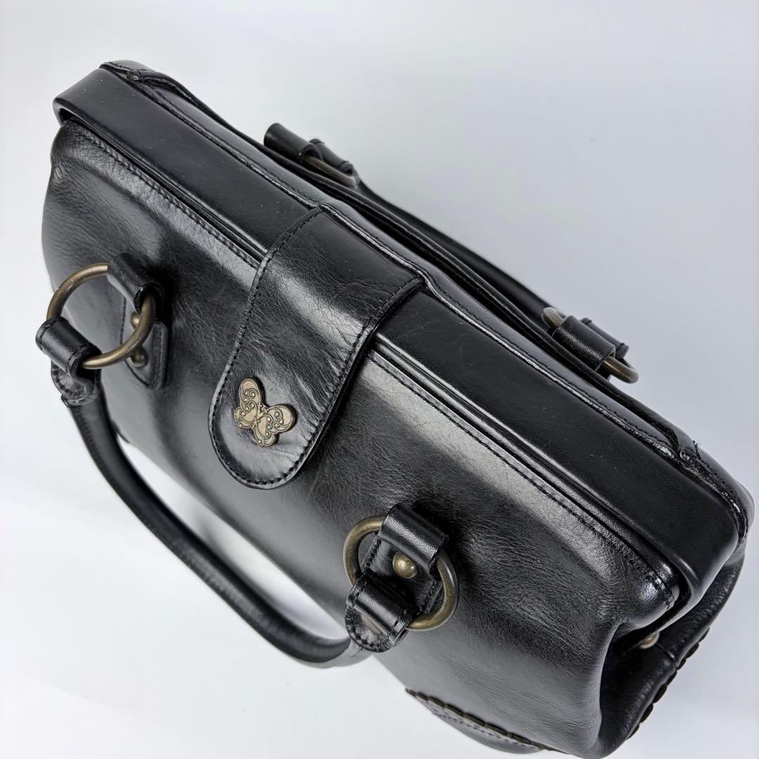 カンスケ ANNA SUIアナスイ ドクターズ ダレス ハンド バッグレザ