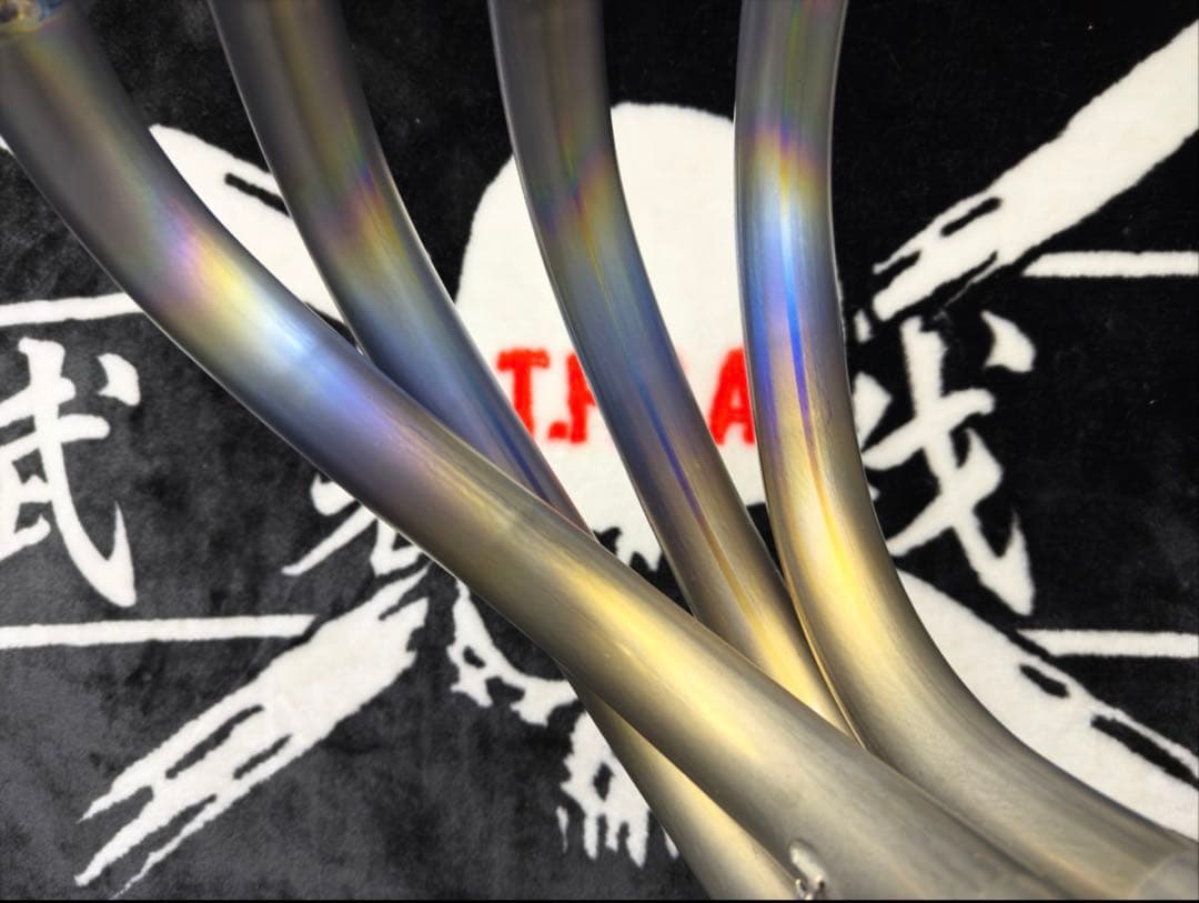 Z900RS用　K-FACTORY ケイファクトリー　CLRフルチタンエキパイ