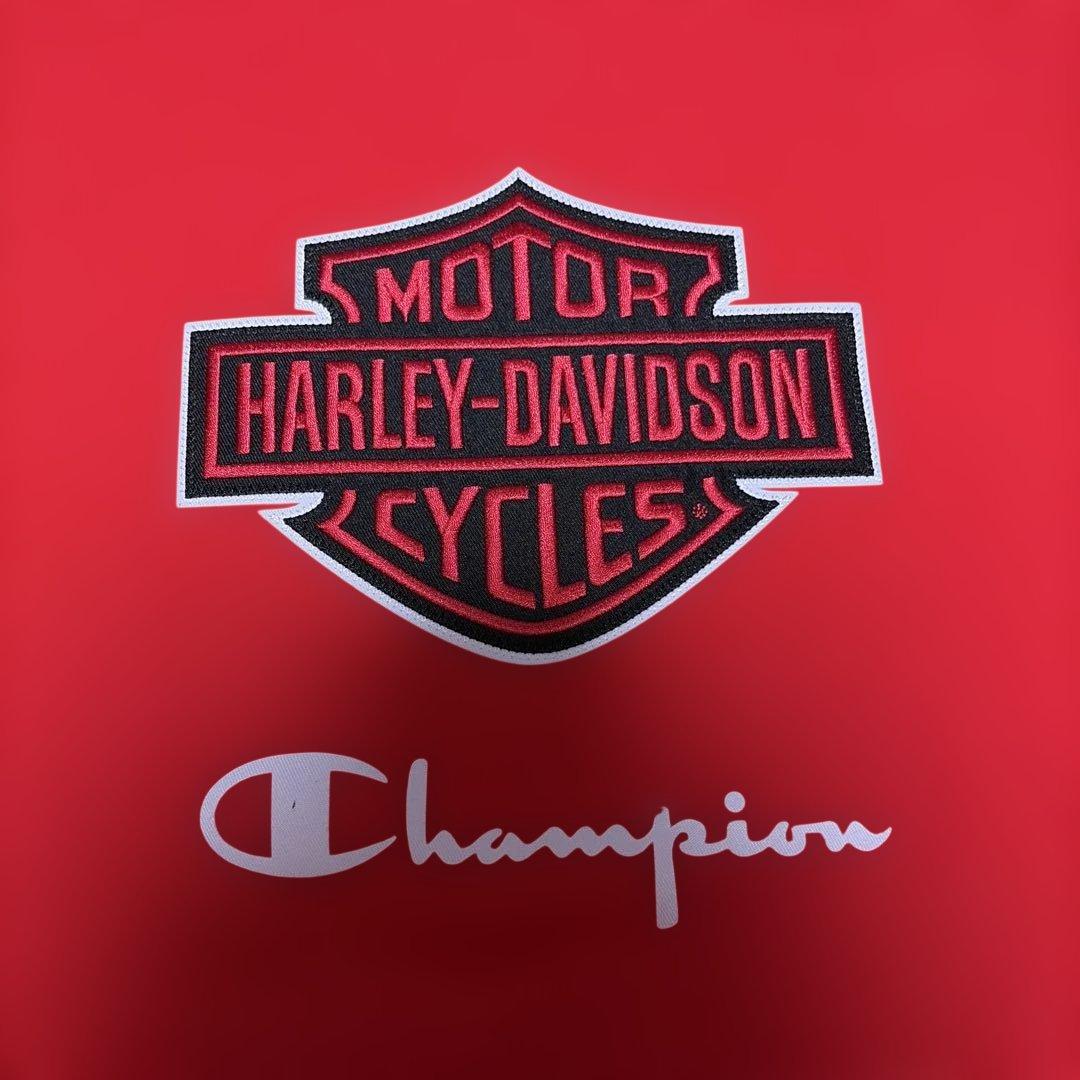 なっとうChampion × Harley-Davidson スウェット