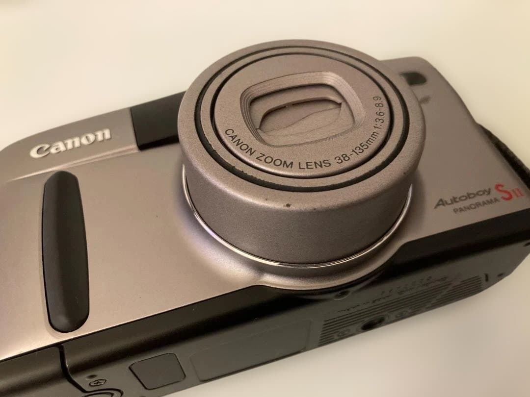 【ジャンク品】Canon Autoboy SII コンパクトフィルムカメラ