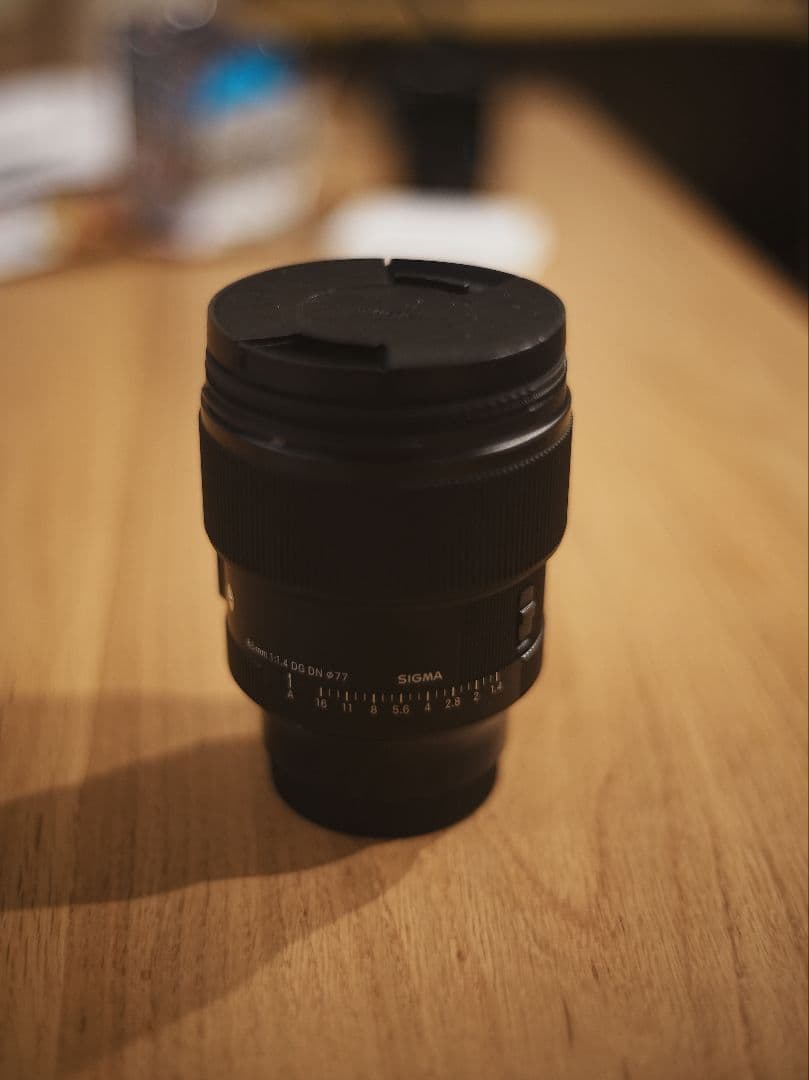 SIGMA 85mm f1.4 Eマウント　SONY