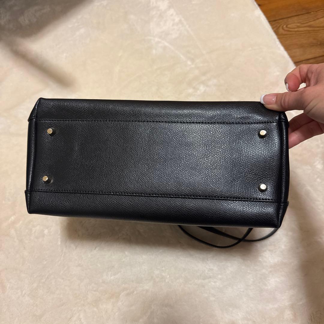 フルラ　パイパー　ブラック　美品