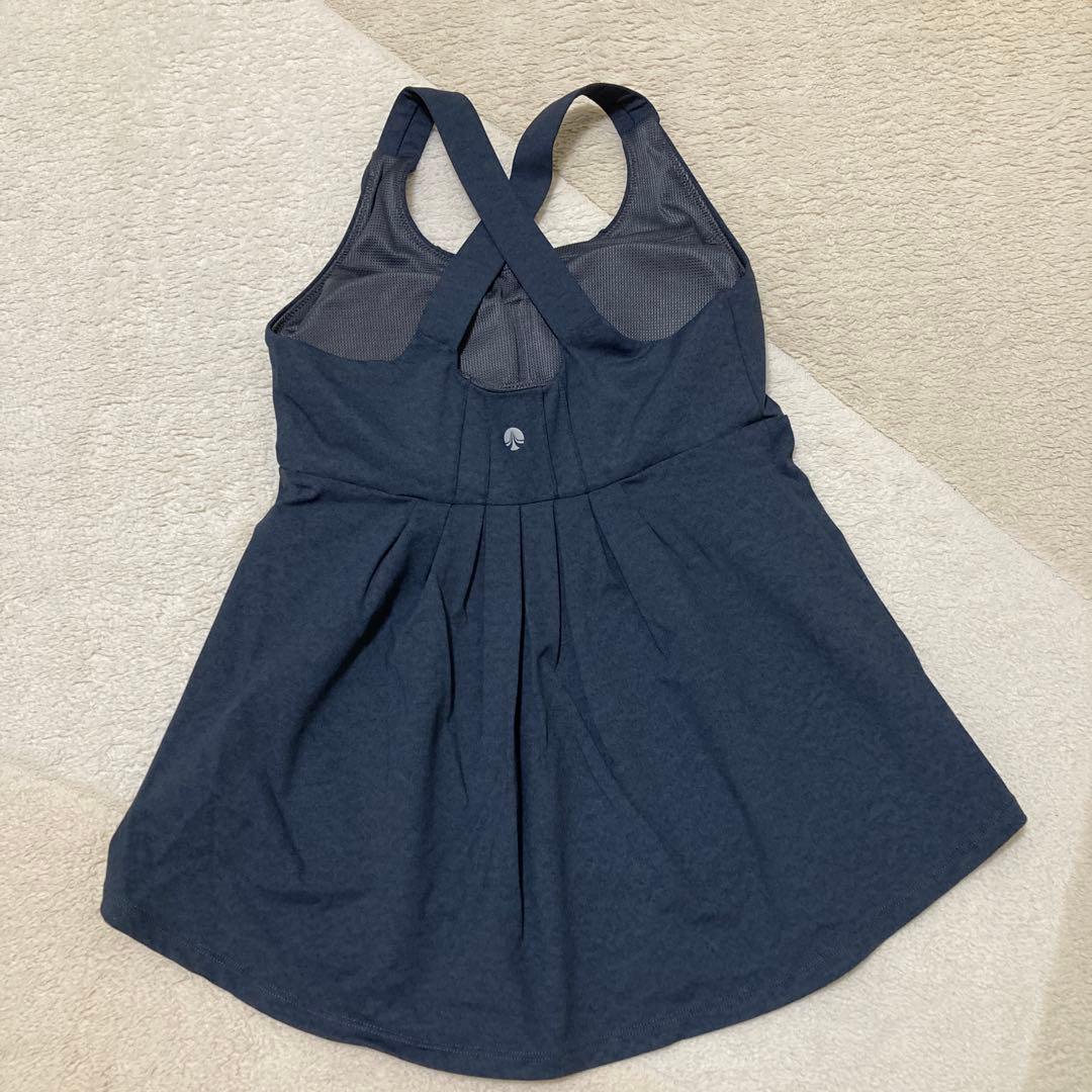 スカーラ　lava デニムクロスタンクウェア上下セット