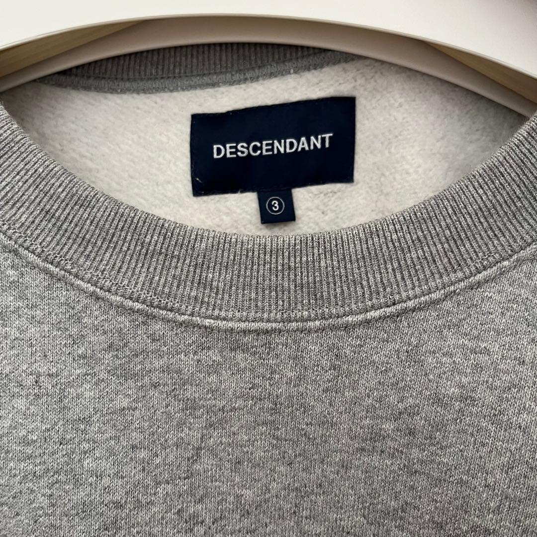 トップス DESCENDANT/DIRT CREW NECK (GRAY)