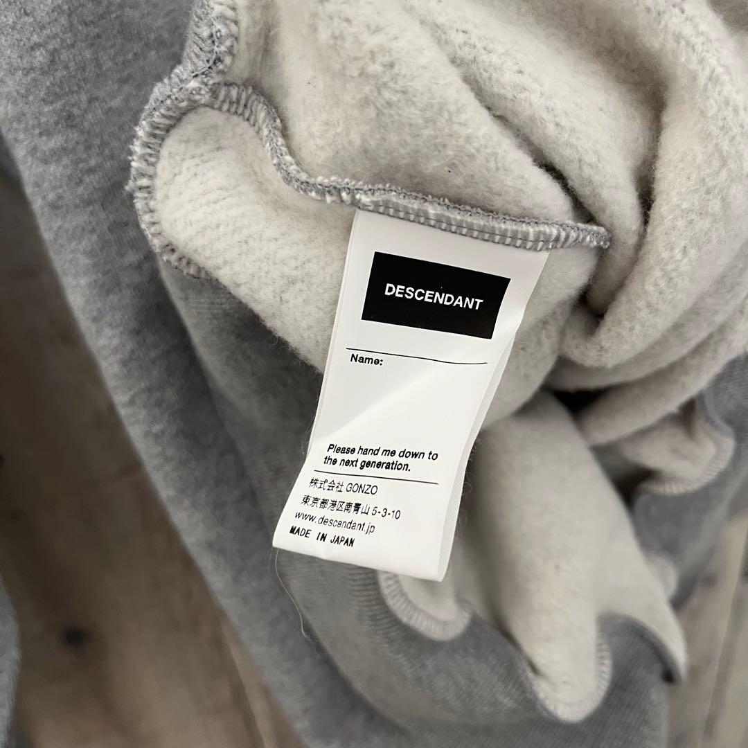 トップス DESCENDANT/DIRT CREW NECK (GRAY)