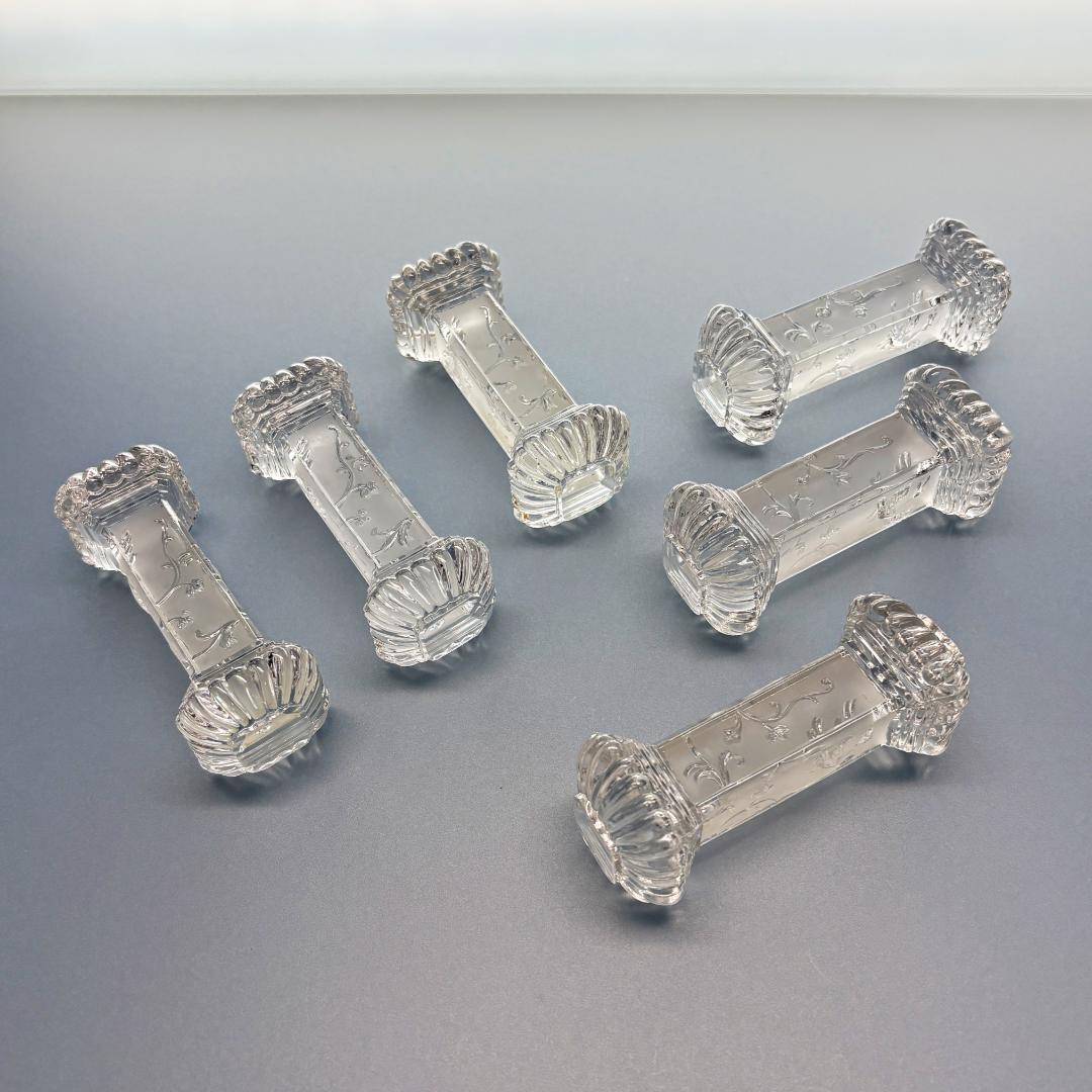 レア オールド バカラ ルネッサンス デポリ ナイフレスト 6本 セット 箸置き