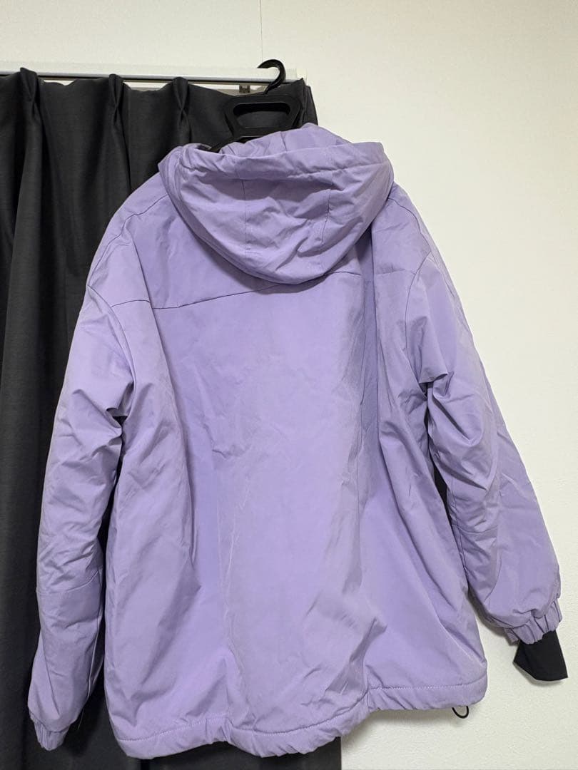 スノーボードウェア 上下セット Mサイズ パープル