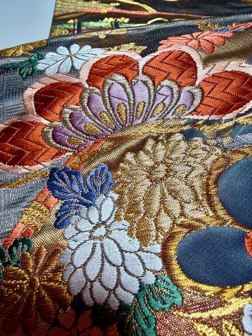 高級 袋帯 正絹 六通柄 フォーマル 訪問着 留袖 約50万円