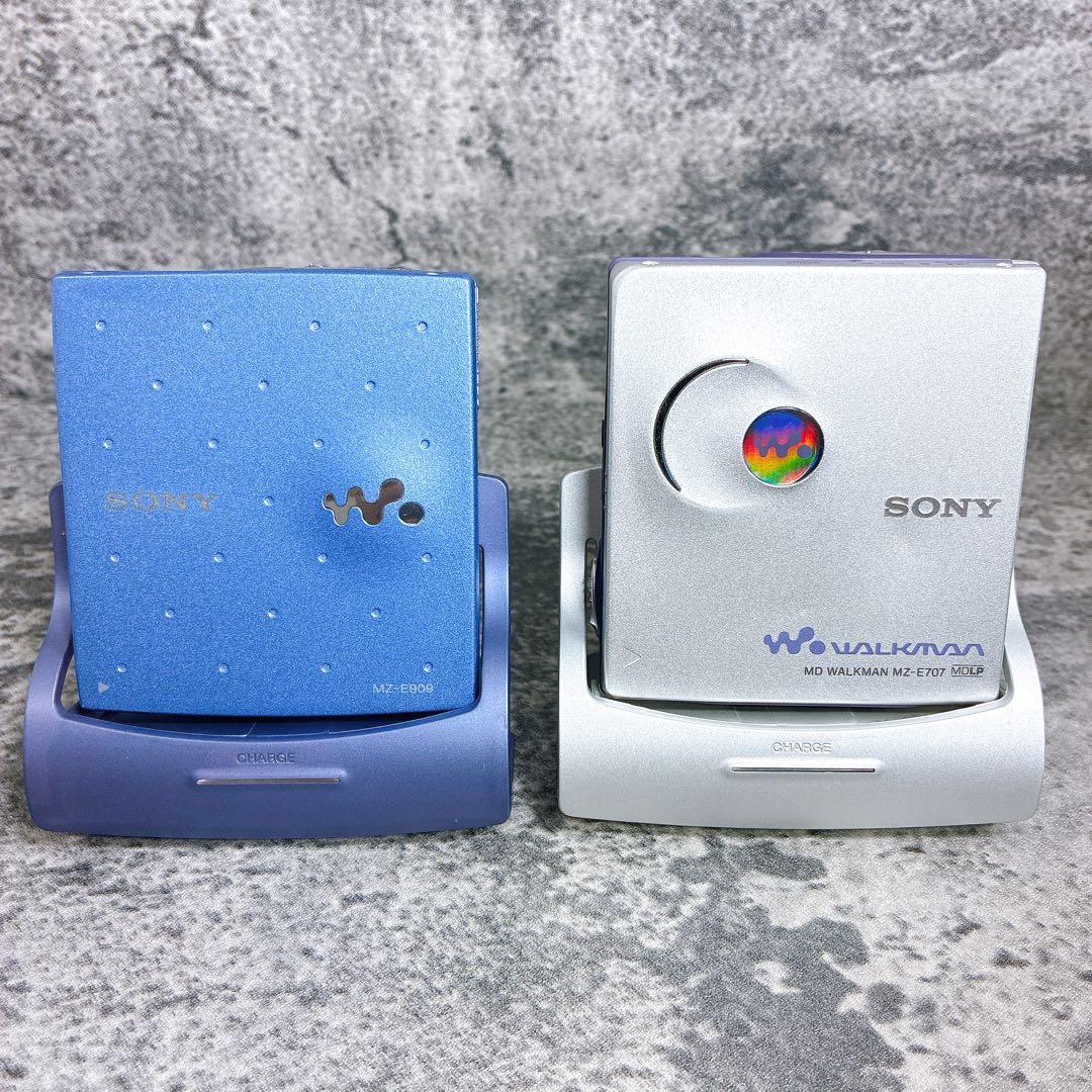 美品　ソニー　MD ウォークマン　MZ-E707 MZ-E909 動作品