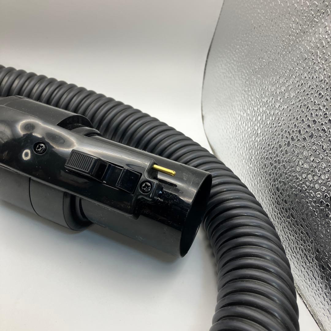 日立　サイクロン掃除機　パワかるサイクロン　CV-SP300J　蛇腹ホース　黒