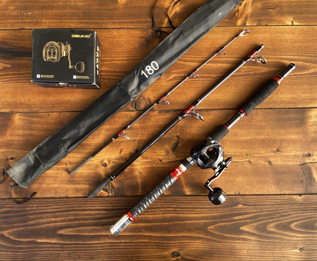 ジギングセット　ジギングロッド　大物対応　3ピースパックロッド　スロージギング
