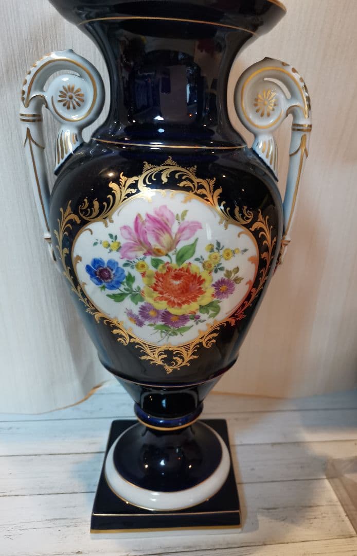 マイセン　花瓶　青★早いもの勝ち★