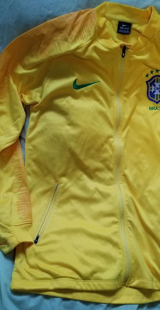 NIKE　ナイキ　ブラジル代表　2018 アンセムジャケット　オーセンテック
