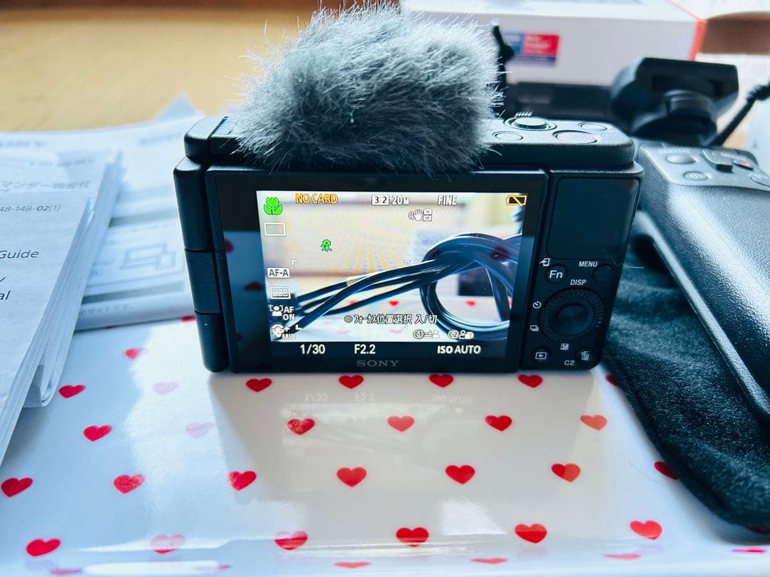 VLOGCAM ZV-1・ シューティンググリップ・バッテリー2個 送料込み