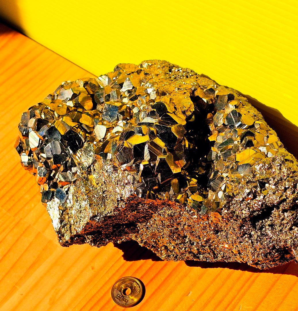 4.8kg以上あり‼️金運‼️パイライト原石