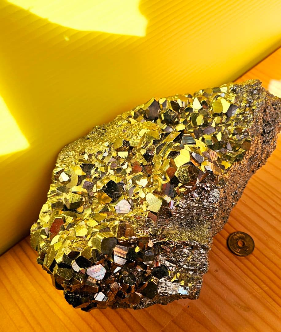 4.8kg以上あり‼️金運‼️パイライト原石