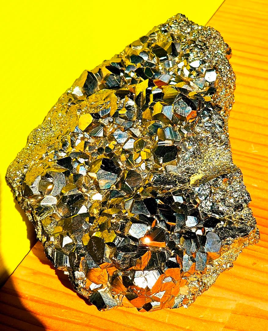 4.8kg以上あり‼️金運‼️パイライト原石