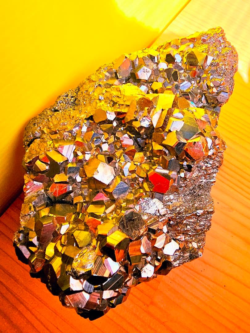 4.8kg以上あり‼️金運‼️パイライト原石