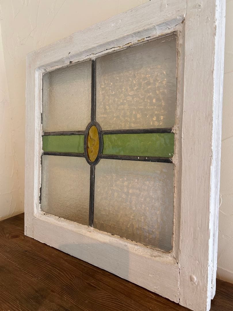 英国アンティーク ステンドグラス 窓枠　イギリス