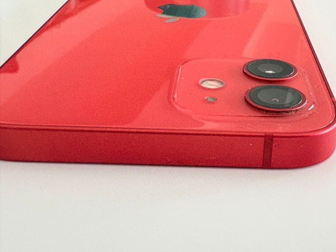 iPhone 12 128GB レッド 箱・付属品付/美品/SIMフリー