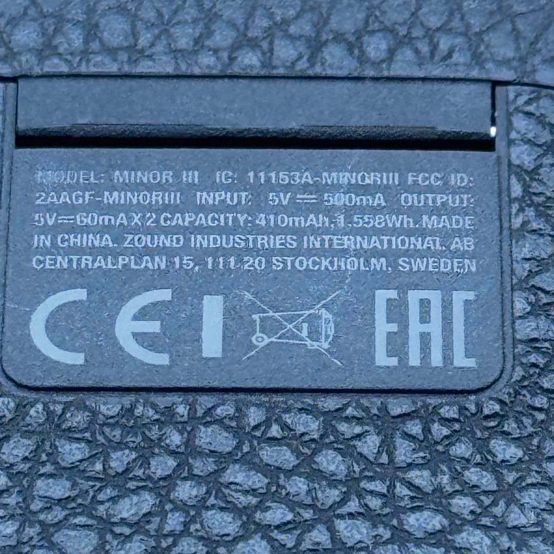 竜ヶ崎 Marshall Minor Ⅲ ワイヤレスイヤホン•正規品