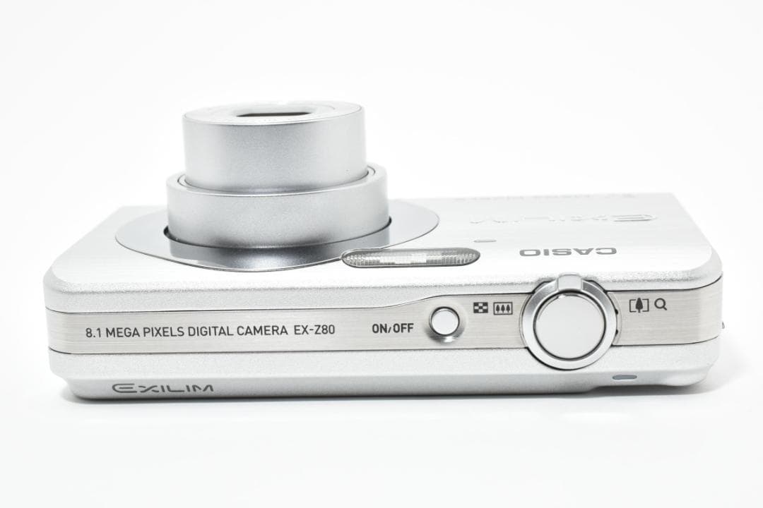 【美品】CASIO EXILIM EX-Z80 シルバー　動作確認済