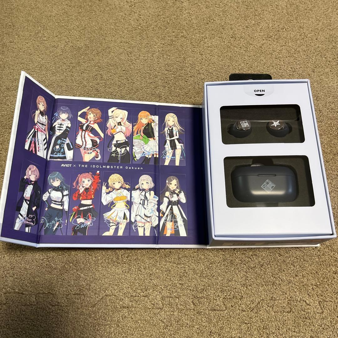 学園アイドルマスター　ワイヤレスイヤホン　AVIOT