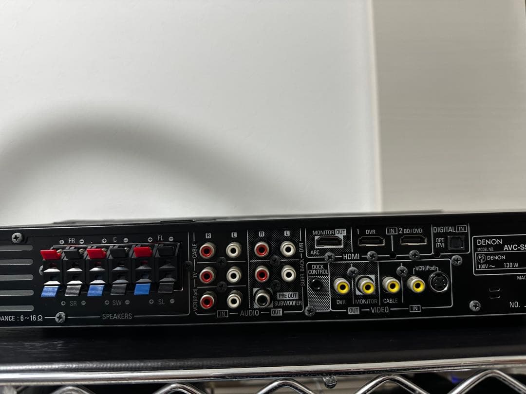 DENON ホームシアター AVアンプ AVC-S511HD