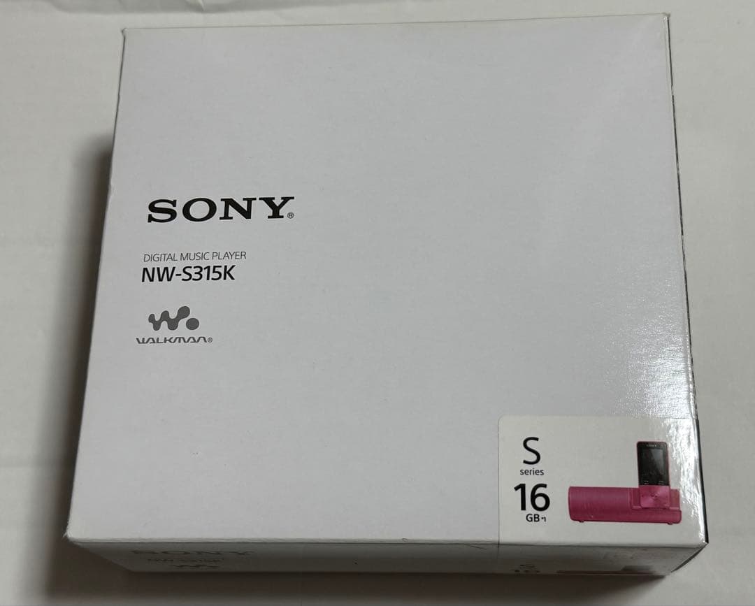 ソニーウォークマン スピーカー付属 nws315 ピンク