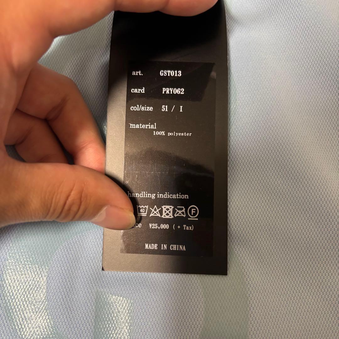 1piu1uguale3 ゴルフ ポロシャツ ブルー 襟付き バックロゴ