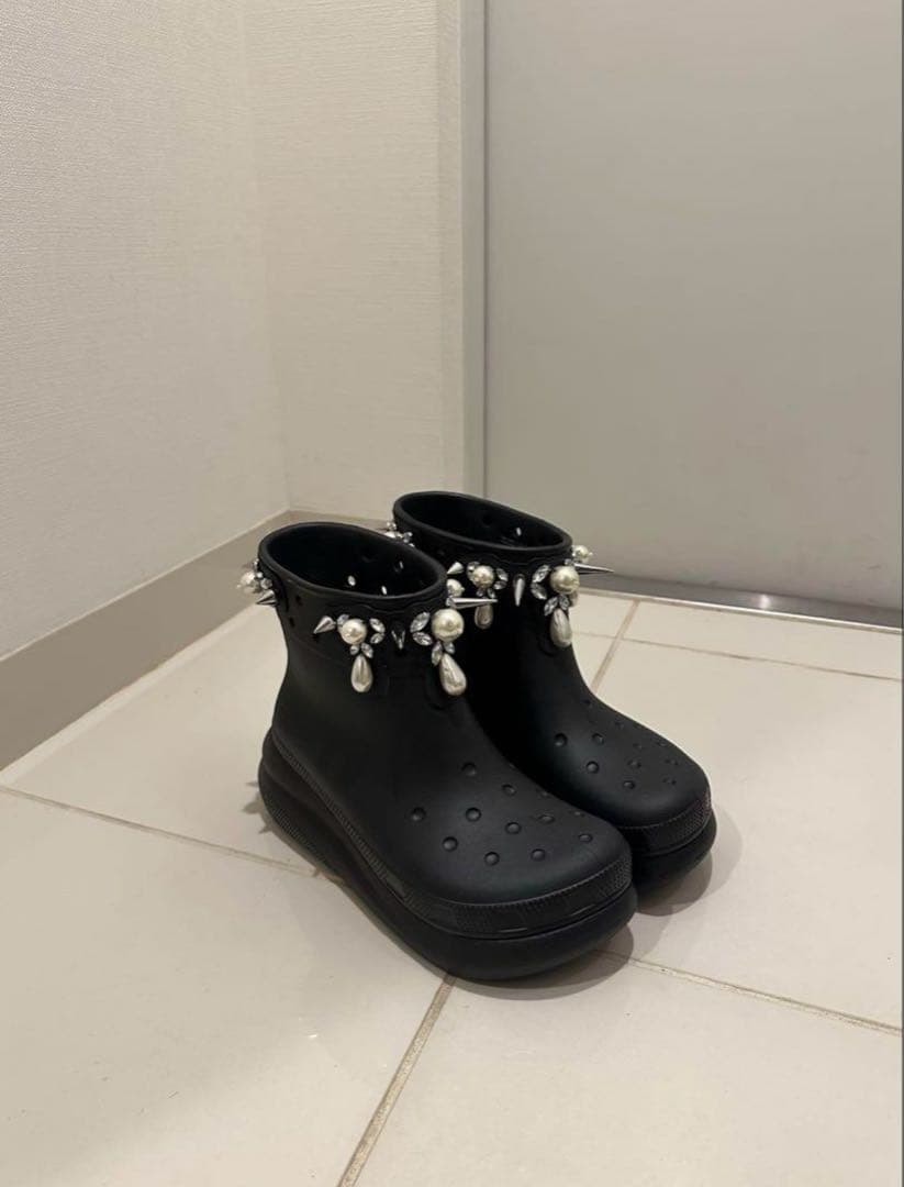 シモーネロシャ×クロックス　レインブーツ