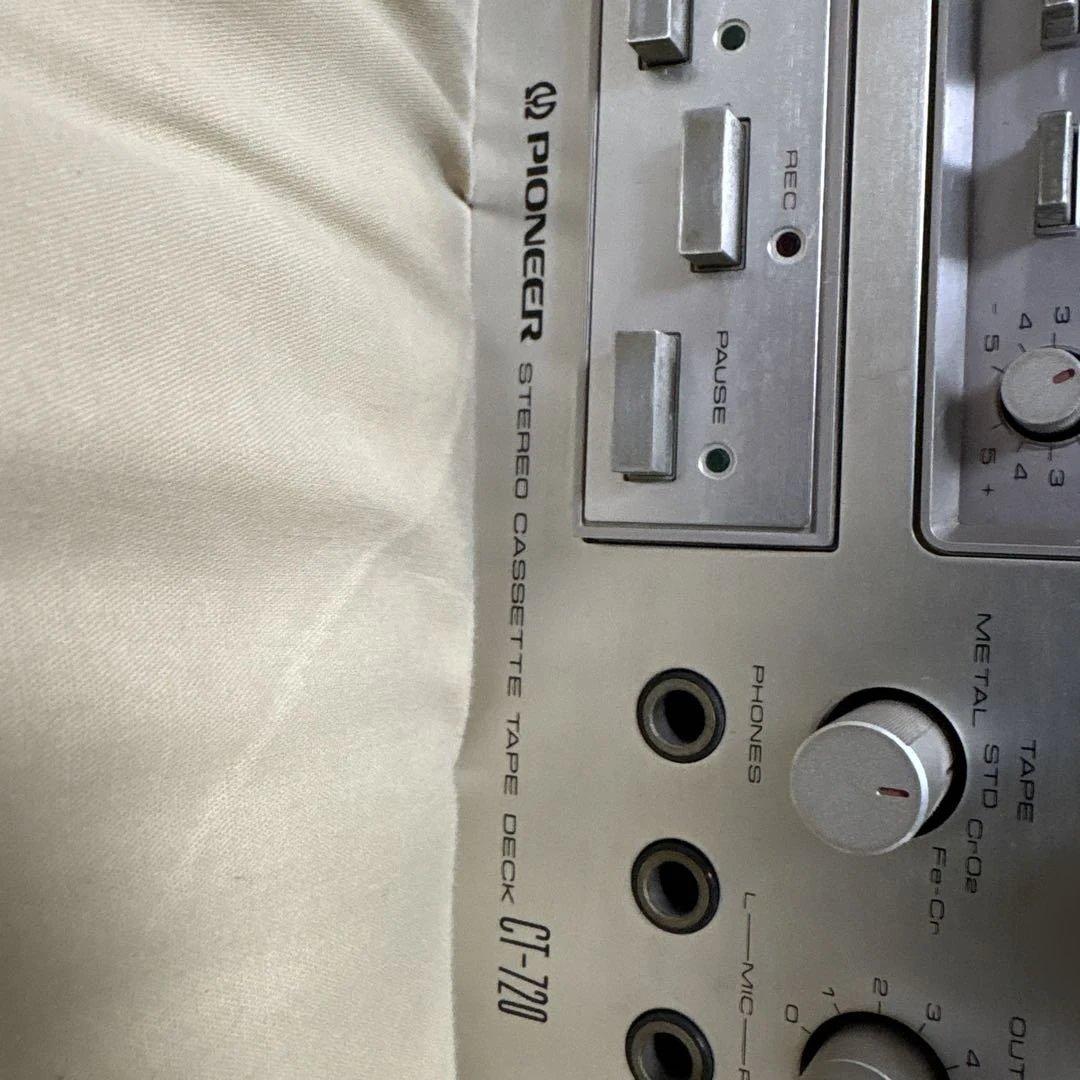 PIONEER CT-720 ステレオカセットデッキ