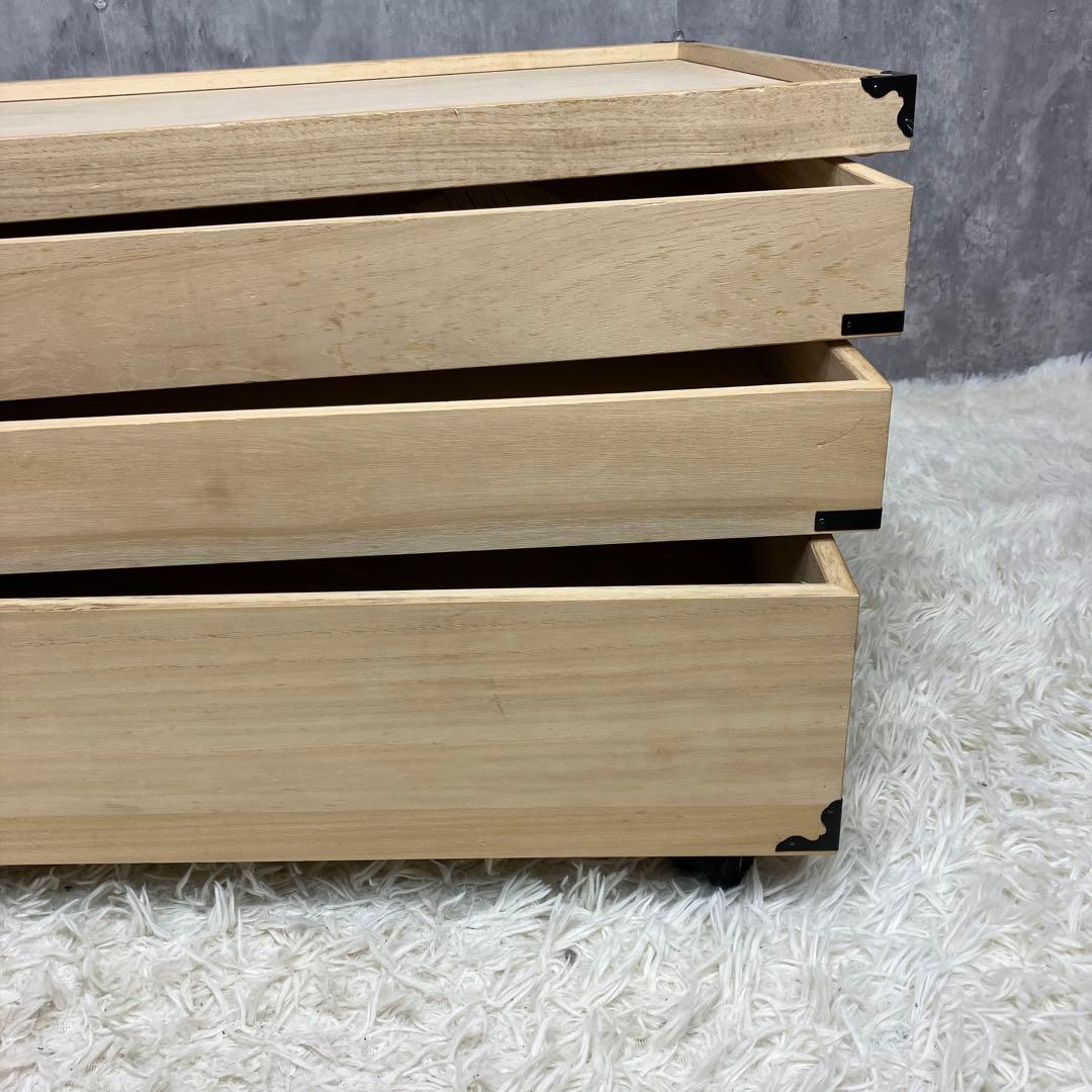 桐箪笥 桐箱 着物 衣装ケース 3段 桐タンス